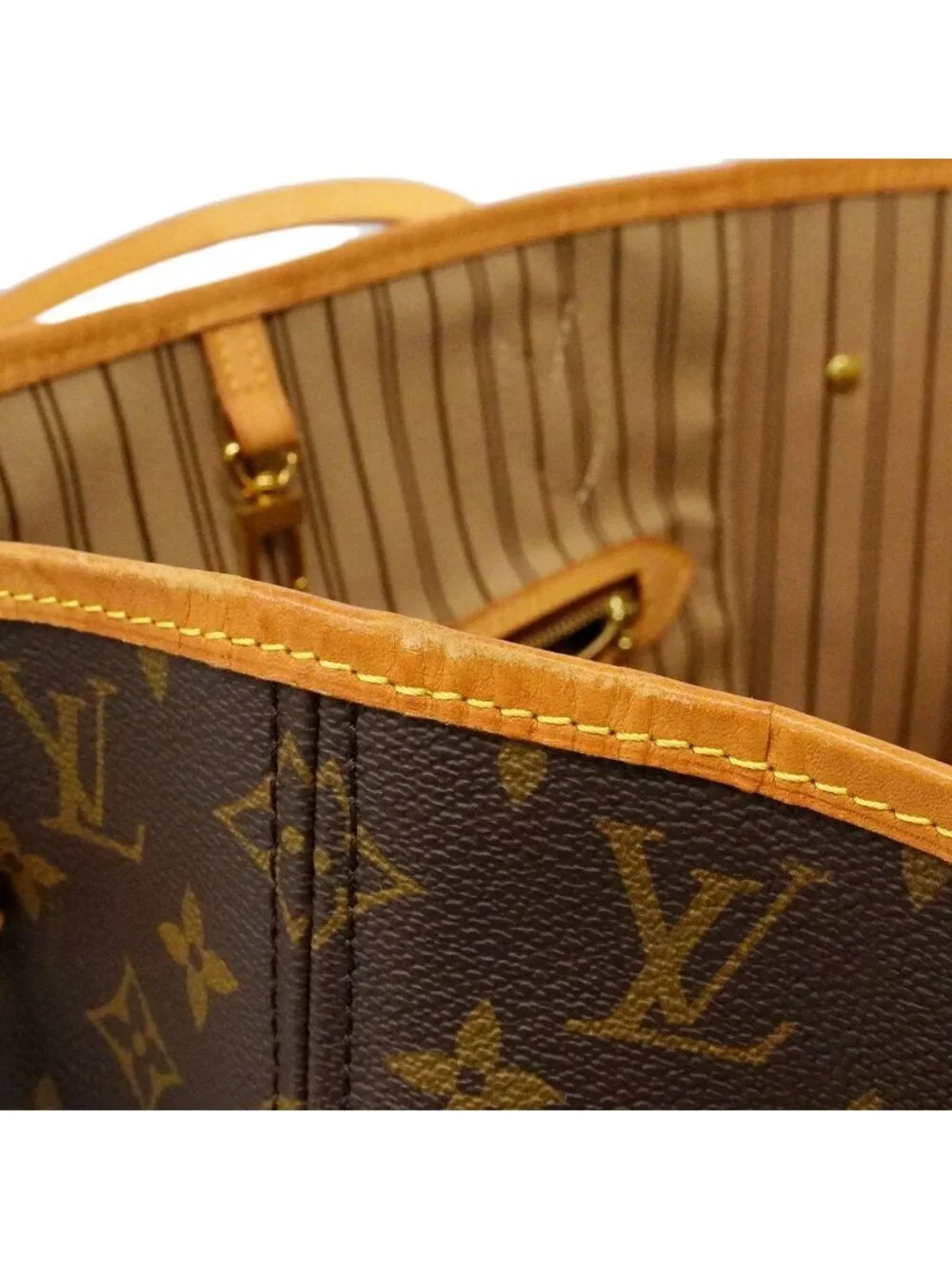 Louis Vuitton Tote Monogram Neverfull MM Brown